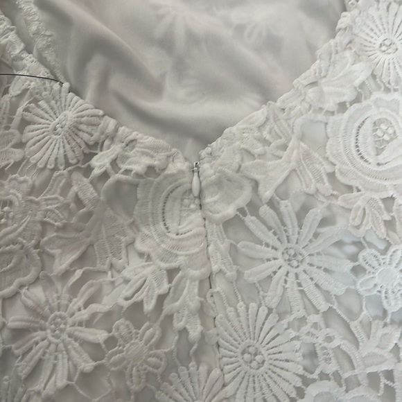Lulus Hidden Talent Backless Ivory Lace Dress - Picture 11 of 13
